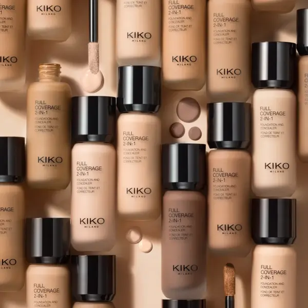 Full Coverage 2-in-1 Foundation & Concealer – Kiko Milano - Imagen 2